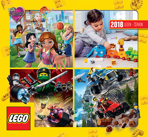 LEGO katalog - Leden až květen 2018