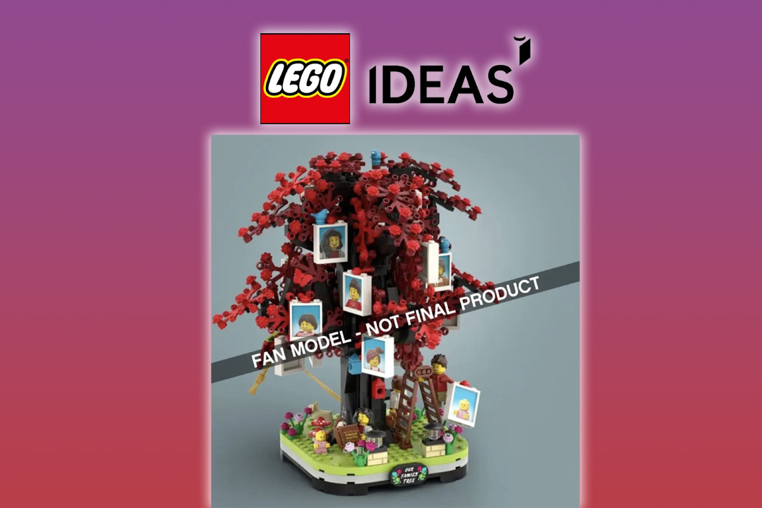 Jedním z nových LEGO Ideas setů bude "Your Family Tree"