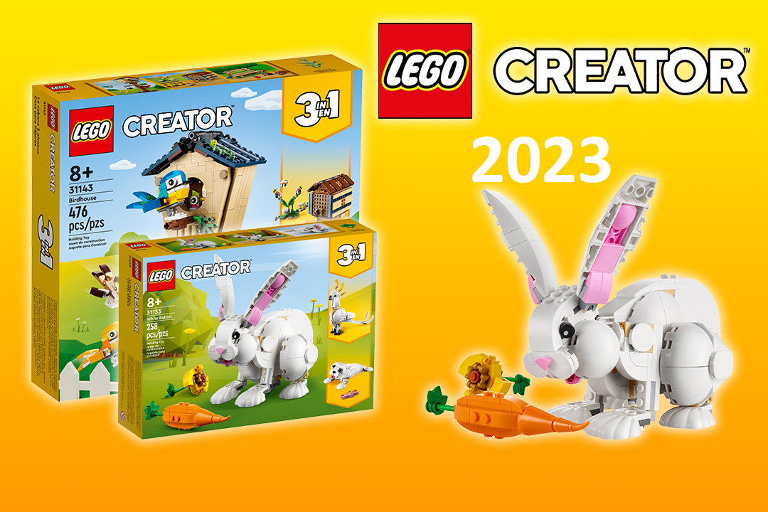 Nové LEGO Creator 2023 sety | oficiální obrázky