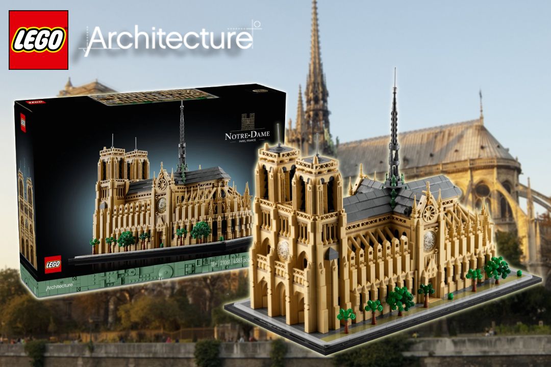 LEGO představuje katedrálu Notre-Dame