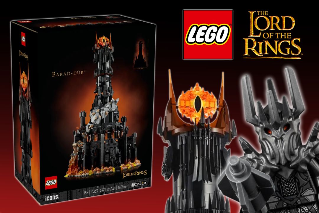 LEGO Pán prstenů představuje pevnost Barad-dûr!